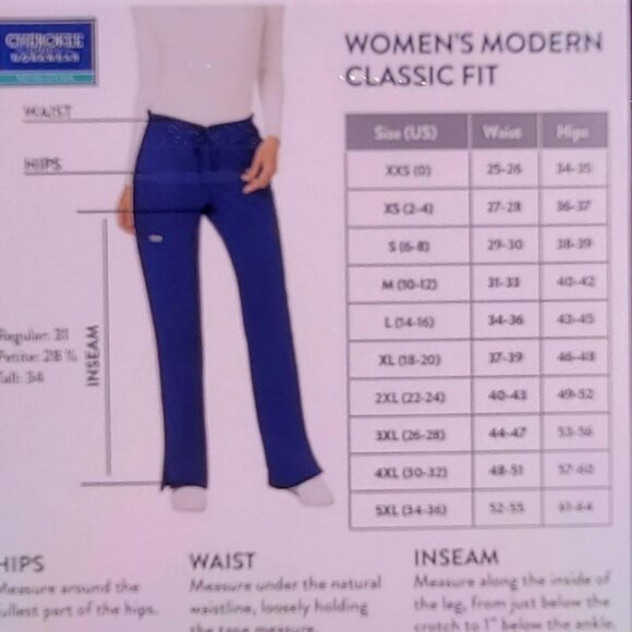 Cherokee Workwear 3-Pack Pants Bundle | Size Chart Provided - Picture 7 of 8